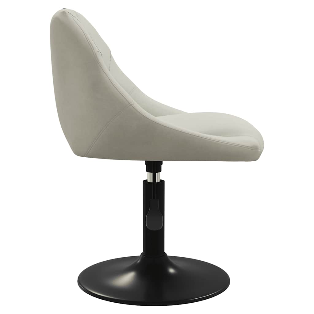 Dining chair, cream, velvet (335315)