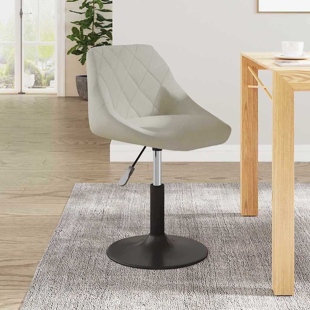 Dining chair, cream, velvet (335315)
