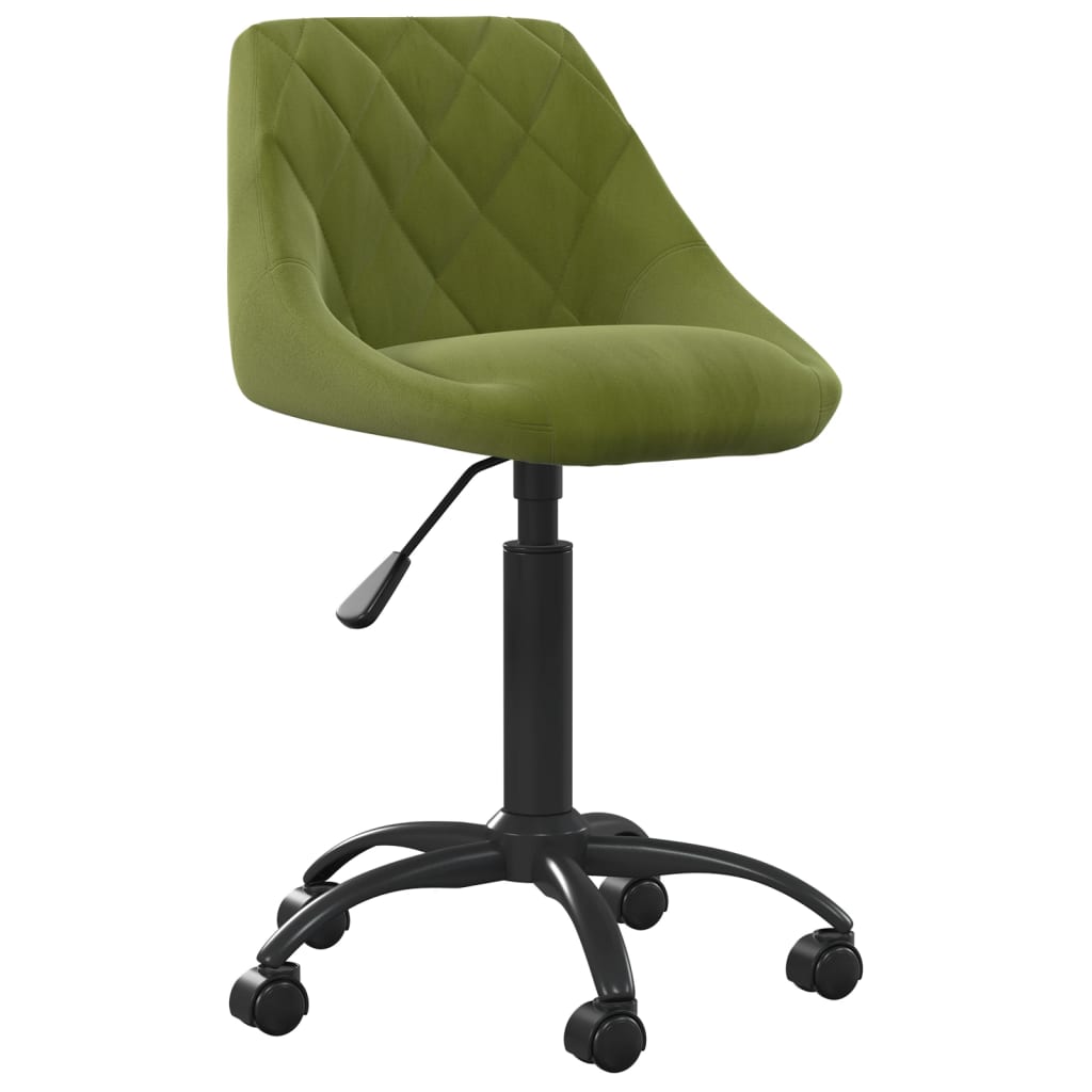 Office chair, light green, velvet (335362)