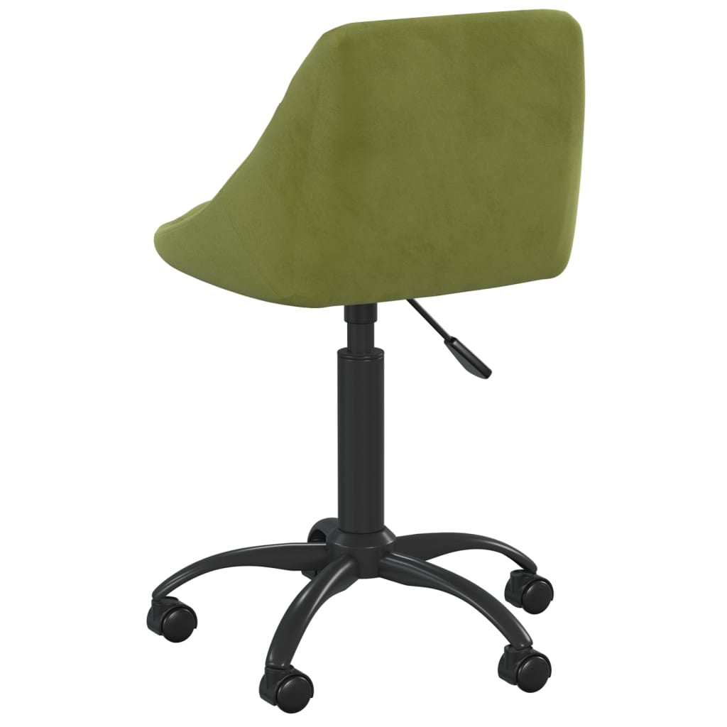 Office chair, light green, velvet (335362)