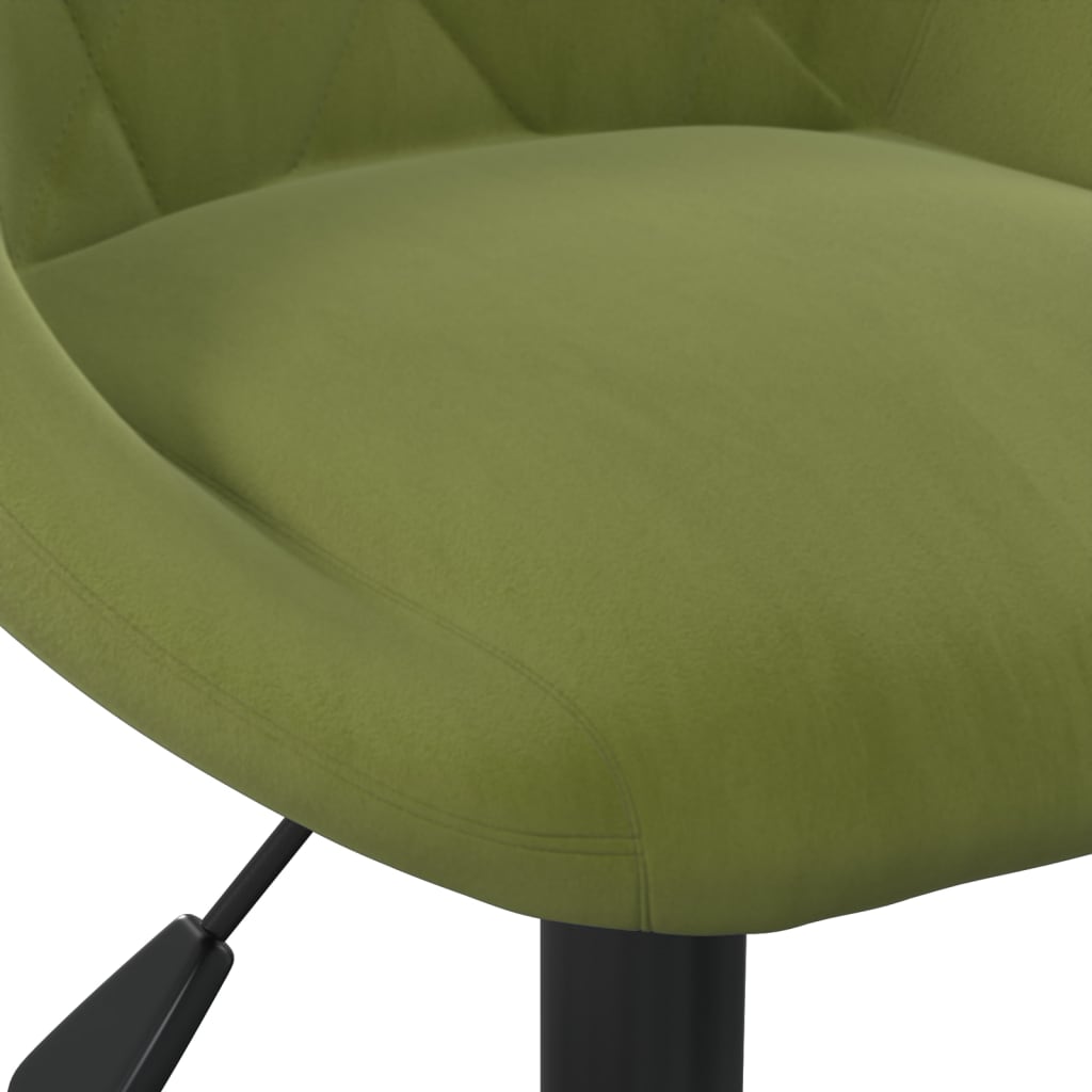 Office chair, light green, velvet (335362)