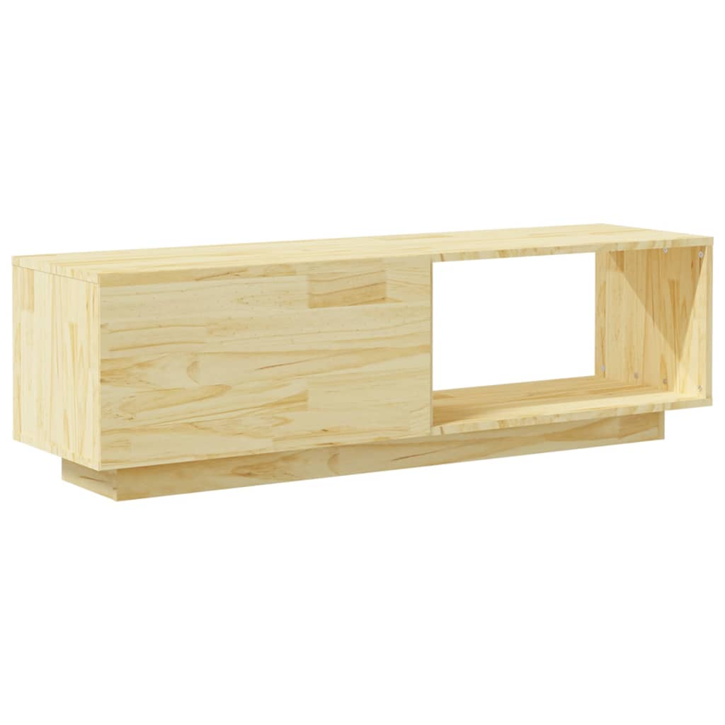 TV skapītis, 110x30x33,5 cm, priedes masīvkoks