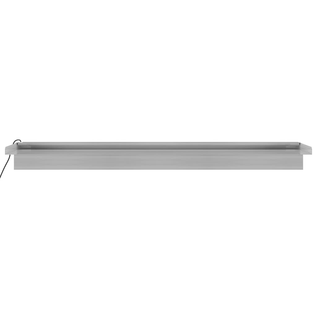 Krioklys su įvairių spalvų LED lemputėmis, 90cm, plienas