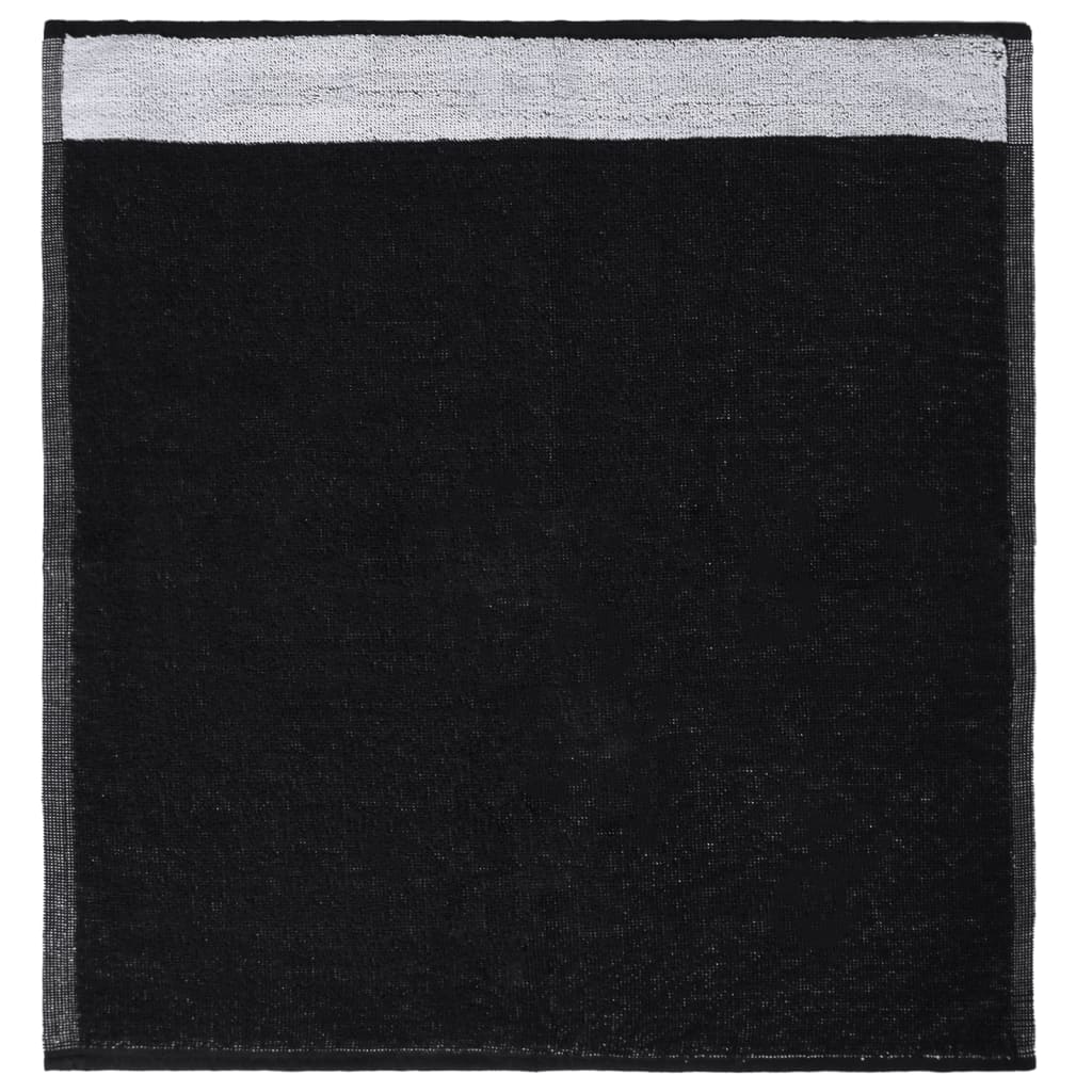 Rankšluosčių rinkinys, 12vnt., juodos spalvos, medvilnė