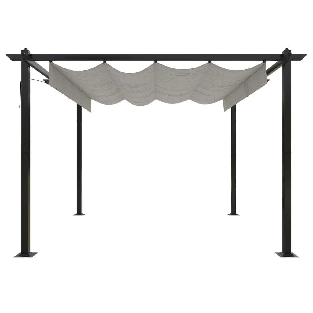 Pavėsinė ONYX, kreminė, 3x3m
