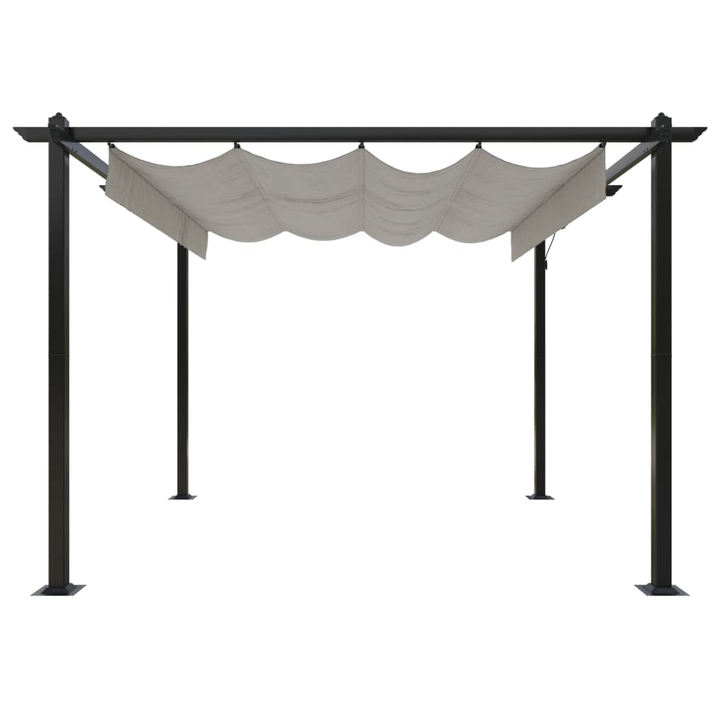 Pavėsinė ONYX, kreminė, 3x3m