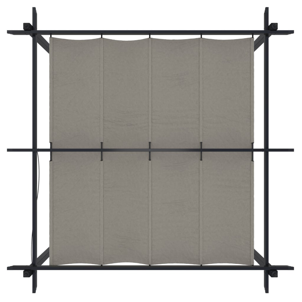 Pavėsinė ONYX, kreminė, 3x3m