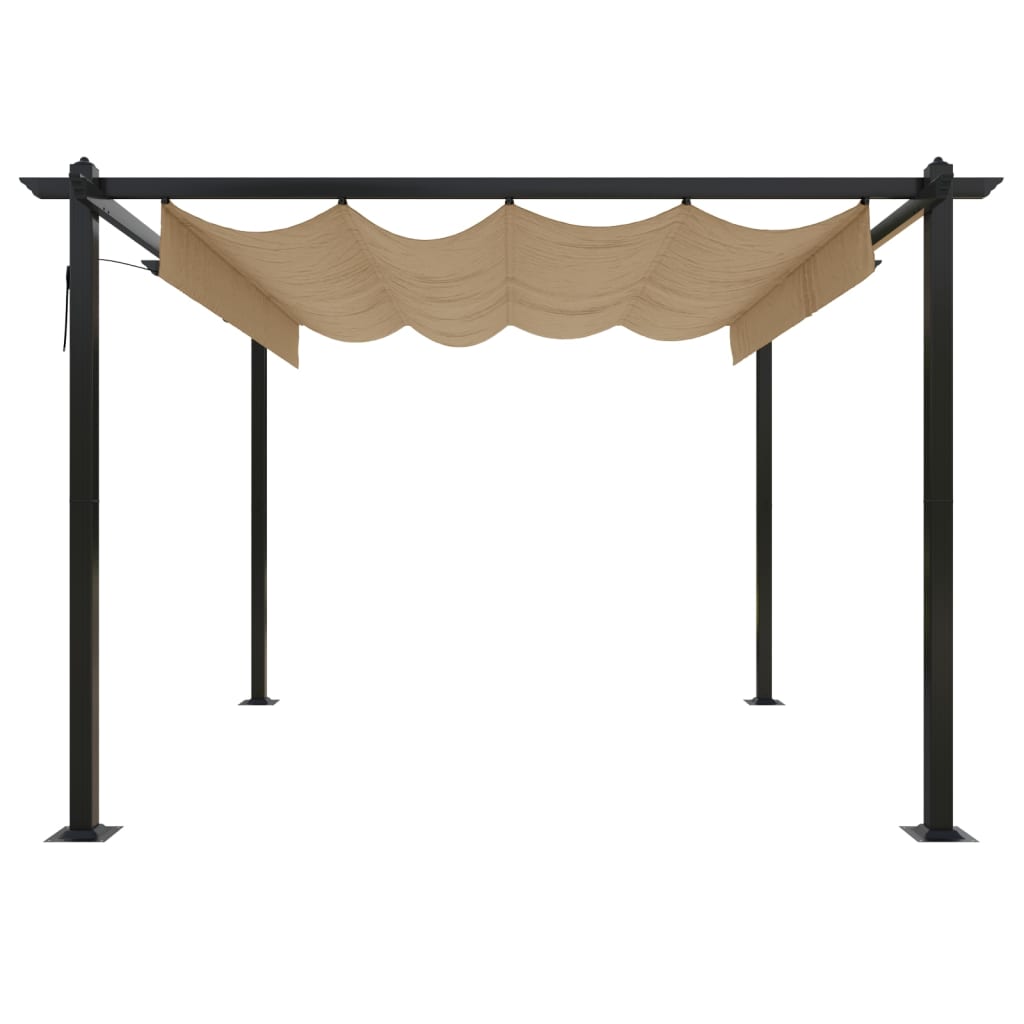 Pavėsinė ONYX, taupe, 3x3m