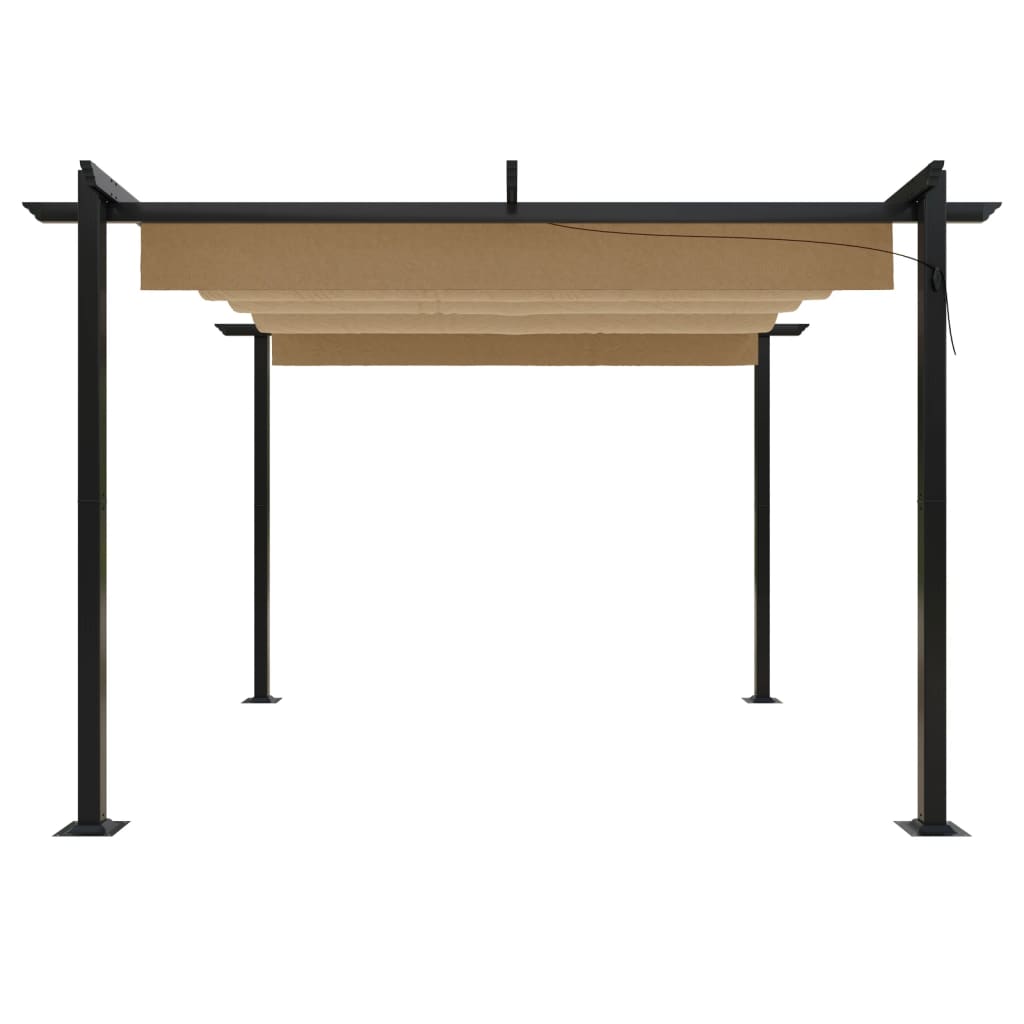 Pavėsinė ONYX, taupe, 3x3m
