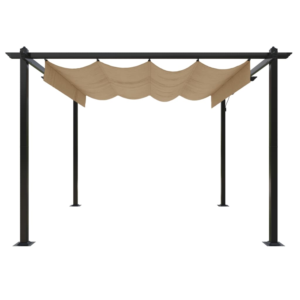 Pavėsinė ONYX, taupe, 3x3m