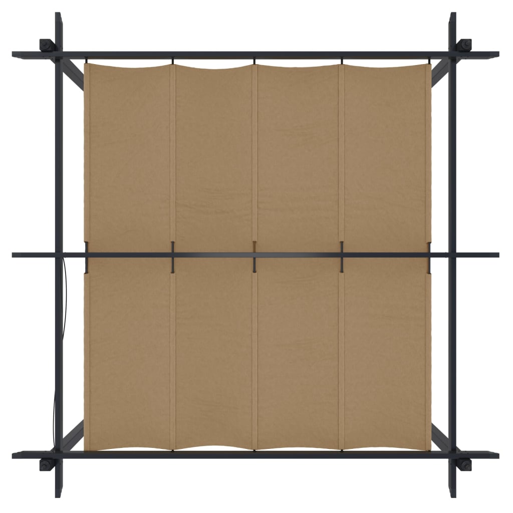Pavėsinė ONYX, taupe, 3x3m