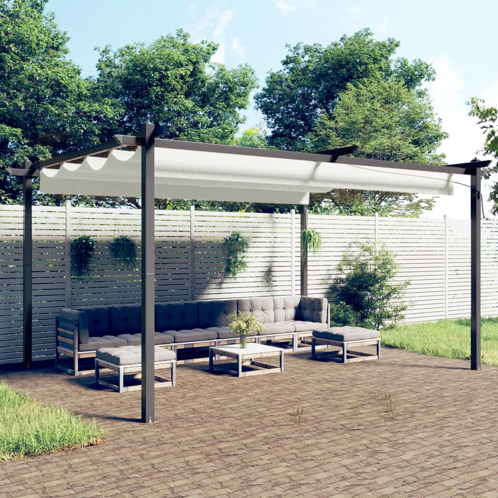 Gazebo ONYX, cream, 4x3m