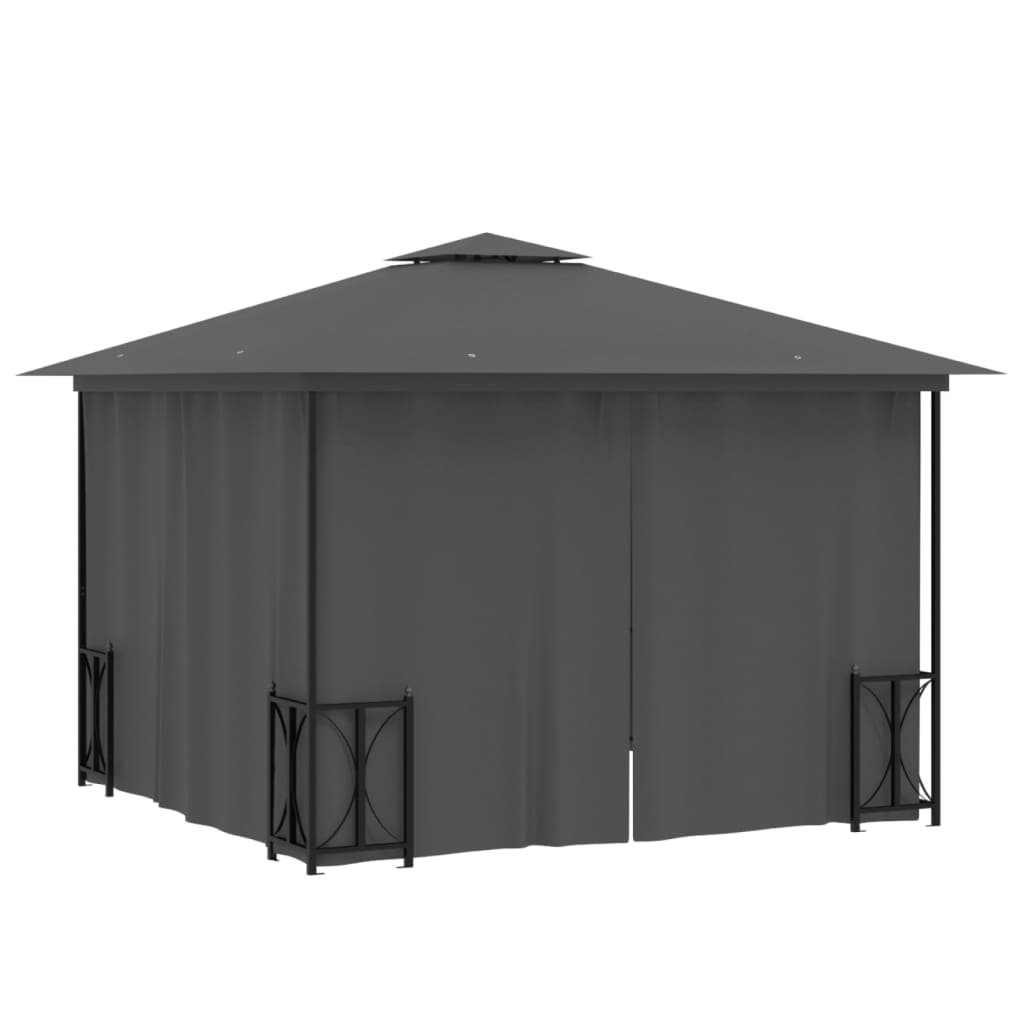 Gazebo ONYX, anthracite, 3x3m