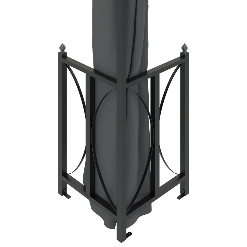 Gazebo ONYX, anthracite, 3x3m