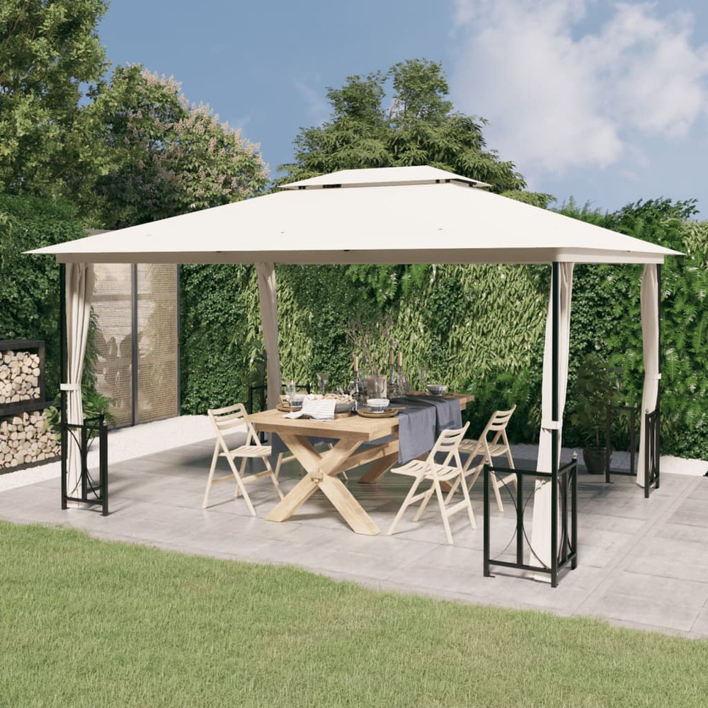 Gazebo ONYX, cream, 3x4m