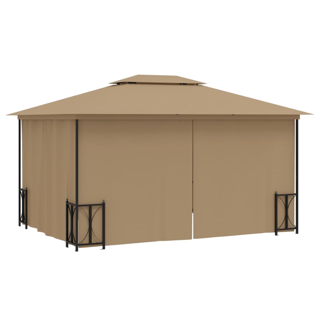 Gazebo ONYX, taupe, 3x4m