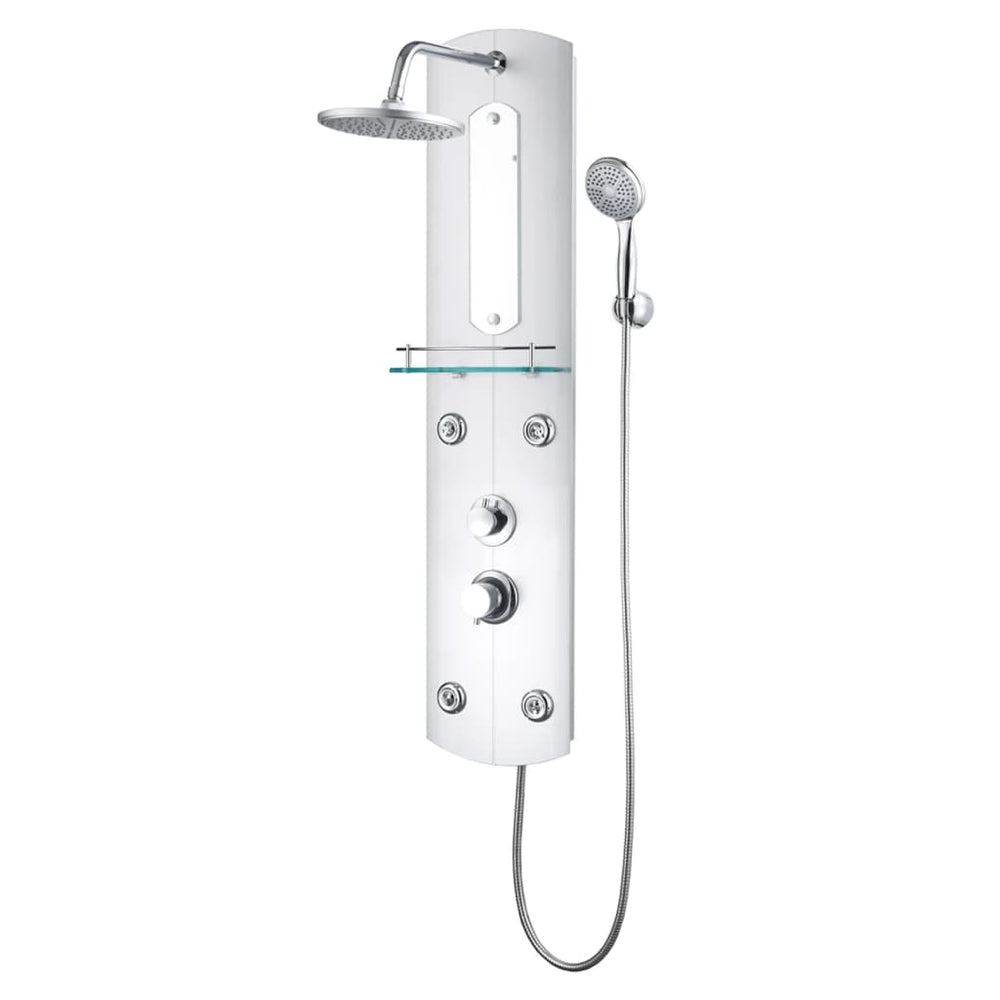 Shower system, 25x43x110cm, silver color