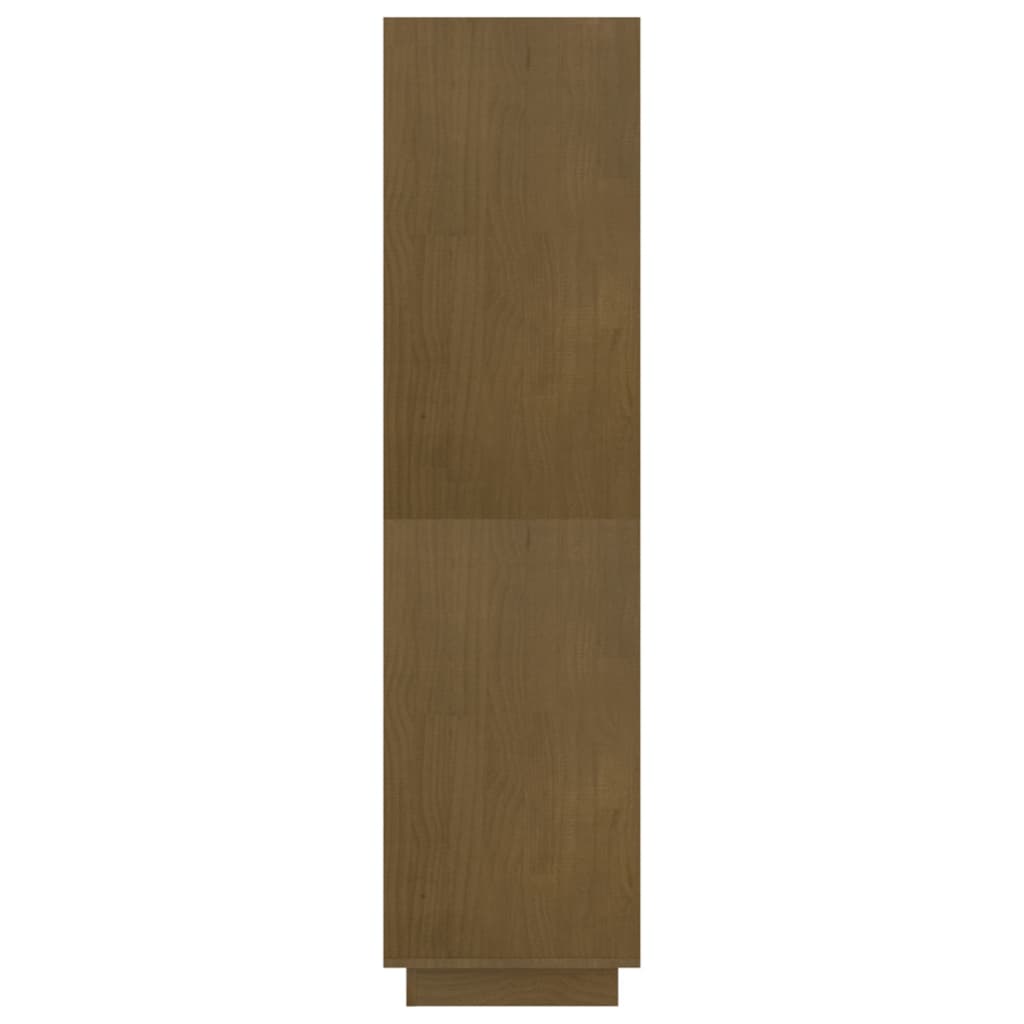 Skapis/istabas sadalītājs, medus brūns, 80x35x135cm, priede