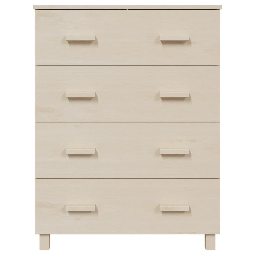Šoninė spintelė HAMAR, medaus ruda, 79x40x103,5cm, pušis