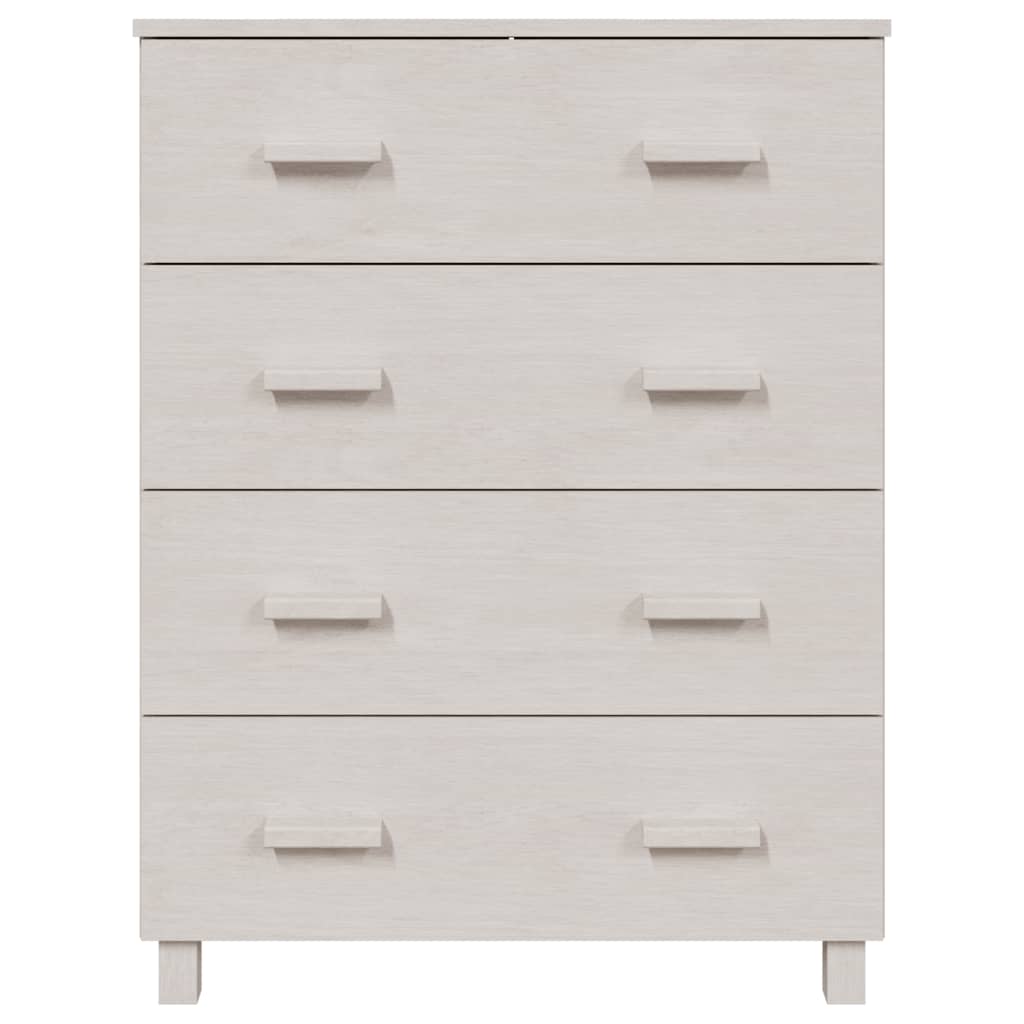 Sideboard HAMAR, white, 79x40x103.5cm, solid pine