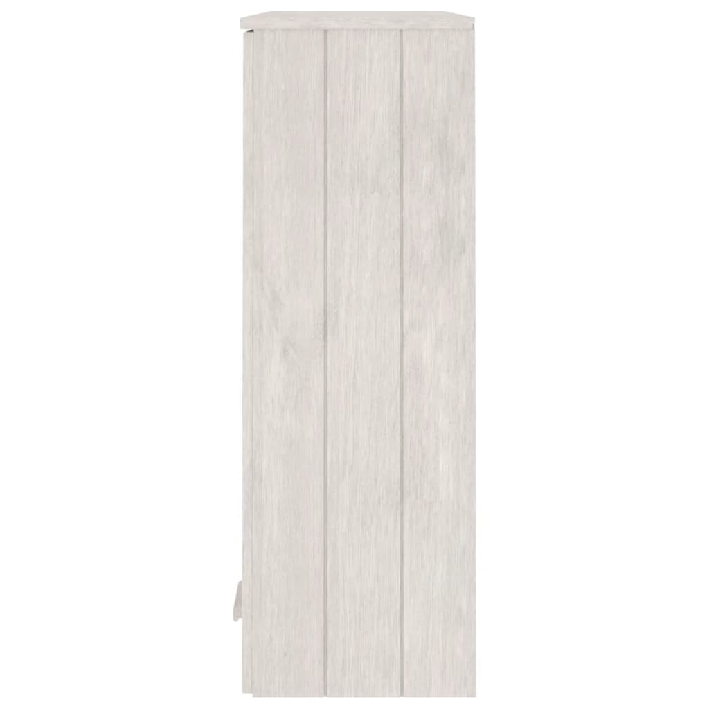Komodos viršus HAMAR, baltas, 85x35x100cm, pušies masyvas