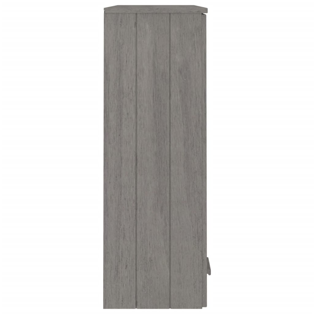 Komodos viršus HAMAR, šviesiai pilkas, 85x35x100cm, pušis