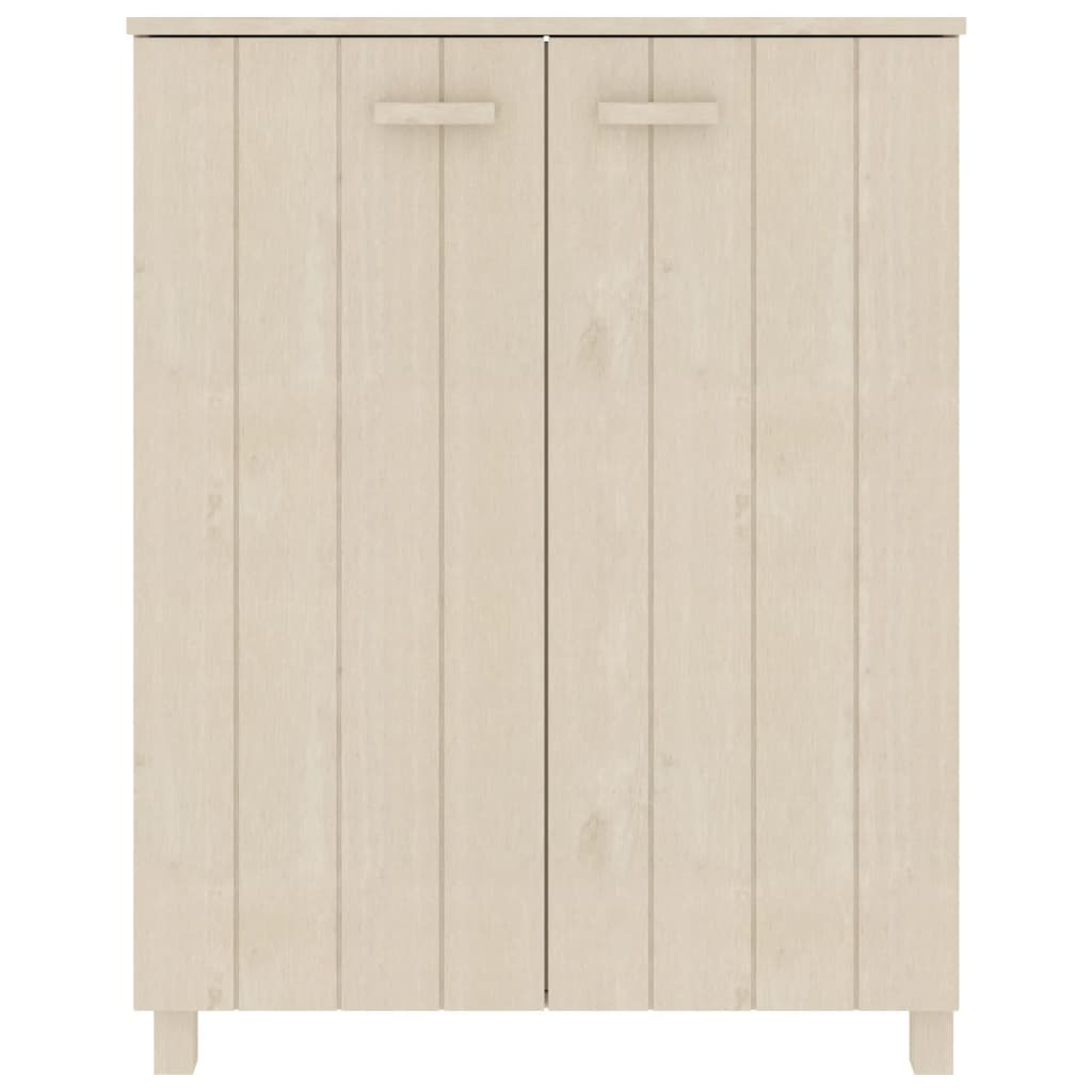 Apavu skapis HAMAR, medus brūns, 85x40x108cm, priedes masīvkoks