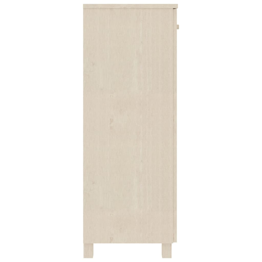 Apavu skapis HAMAR, medus brūns, 85x40x108cm, priedes masīvkoks