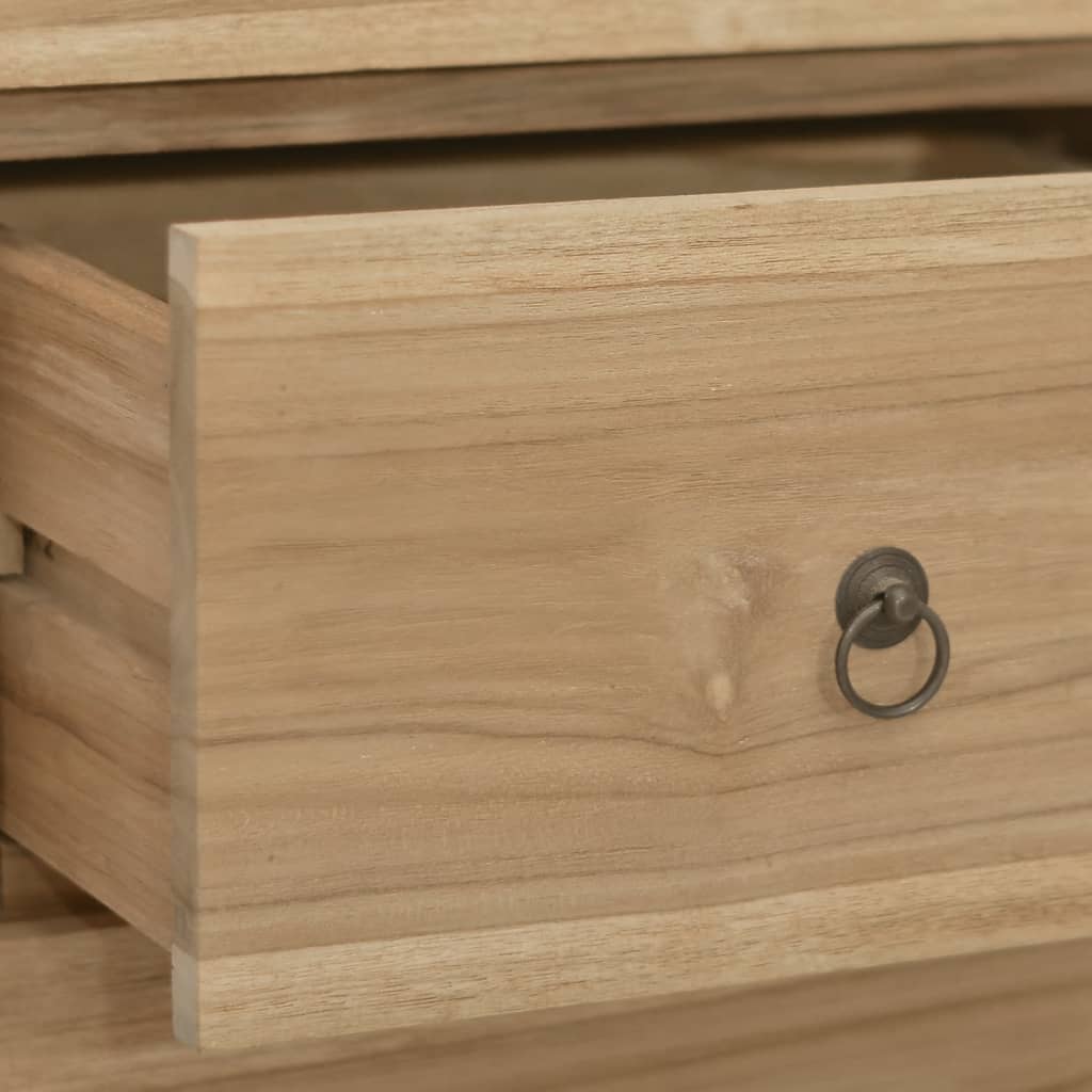 Chest of drawers, 30x30x90cm, solid teak wood