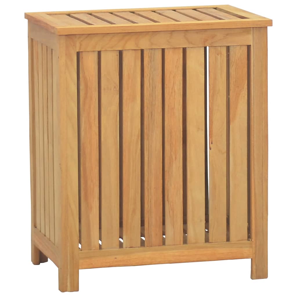 Laundry box, 50x35x60cm, solid teak wood