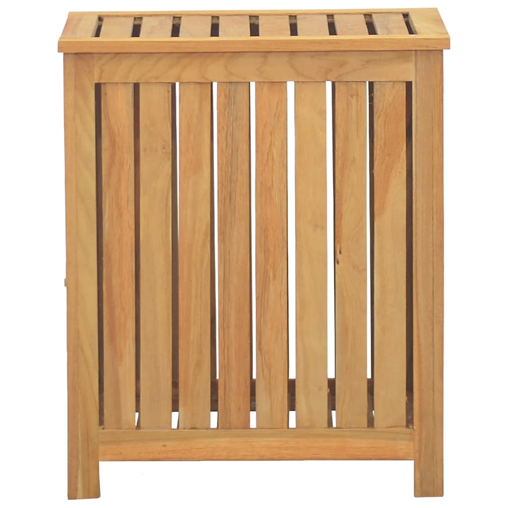 Laundry box, 50x35x60cm, solid teak wood
