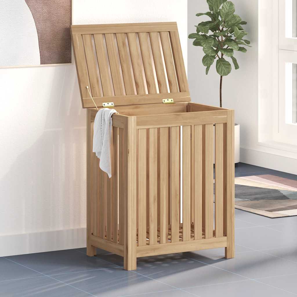 Laundry box, 50x35x60cm, solid teak wood