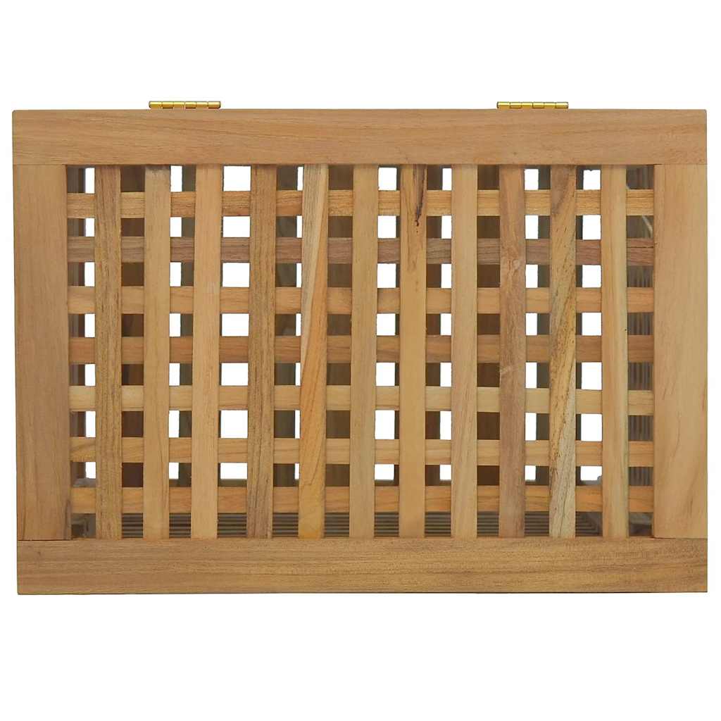 Veļas kaste, 50x35x60cm, masīvs tīkkoks