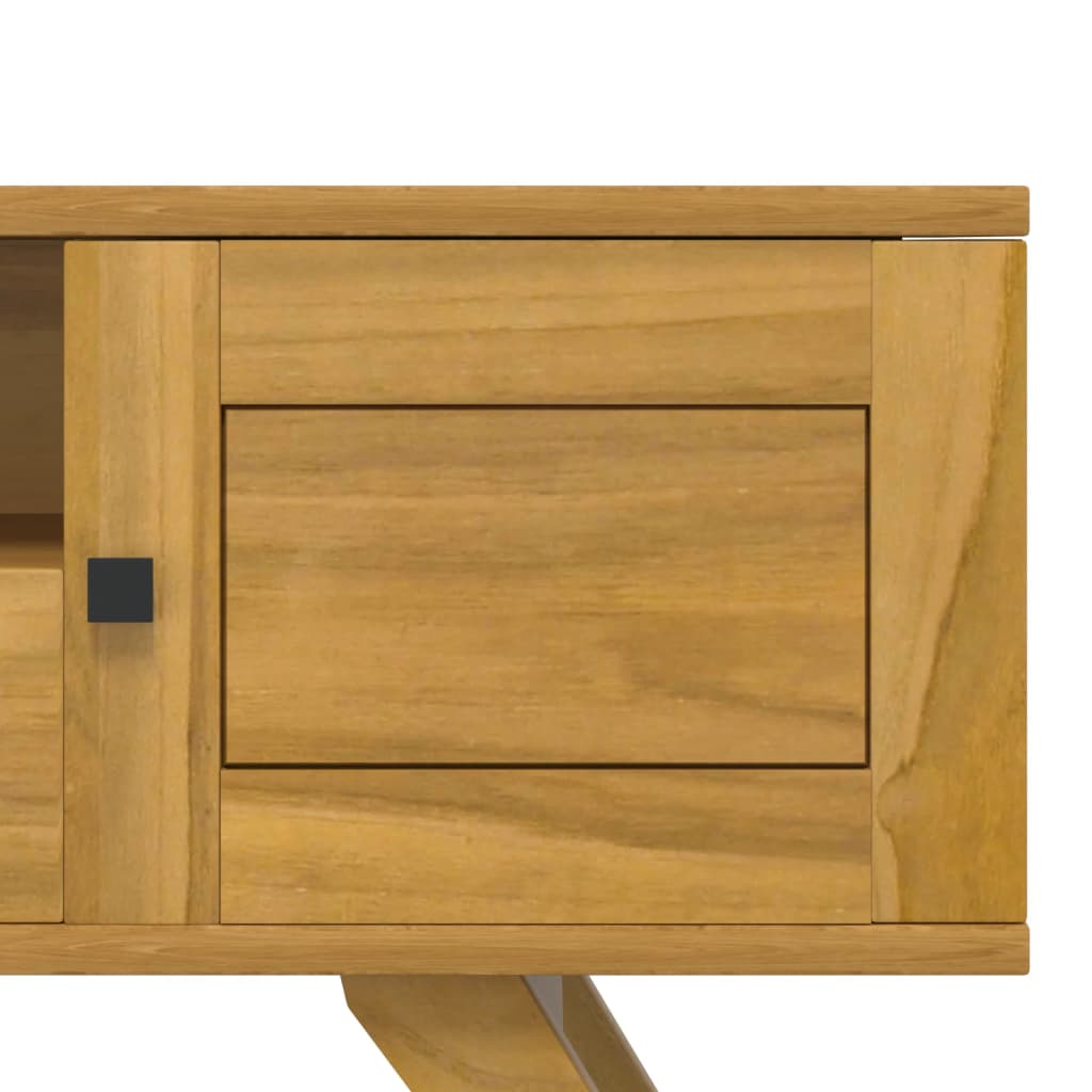 TV skapītis, 110x30x50cm, masīvs tīkkoks