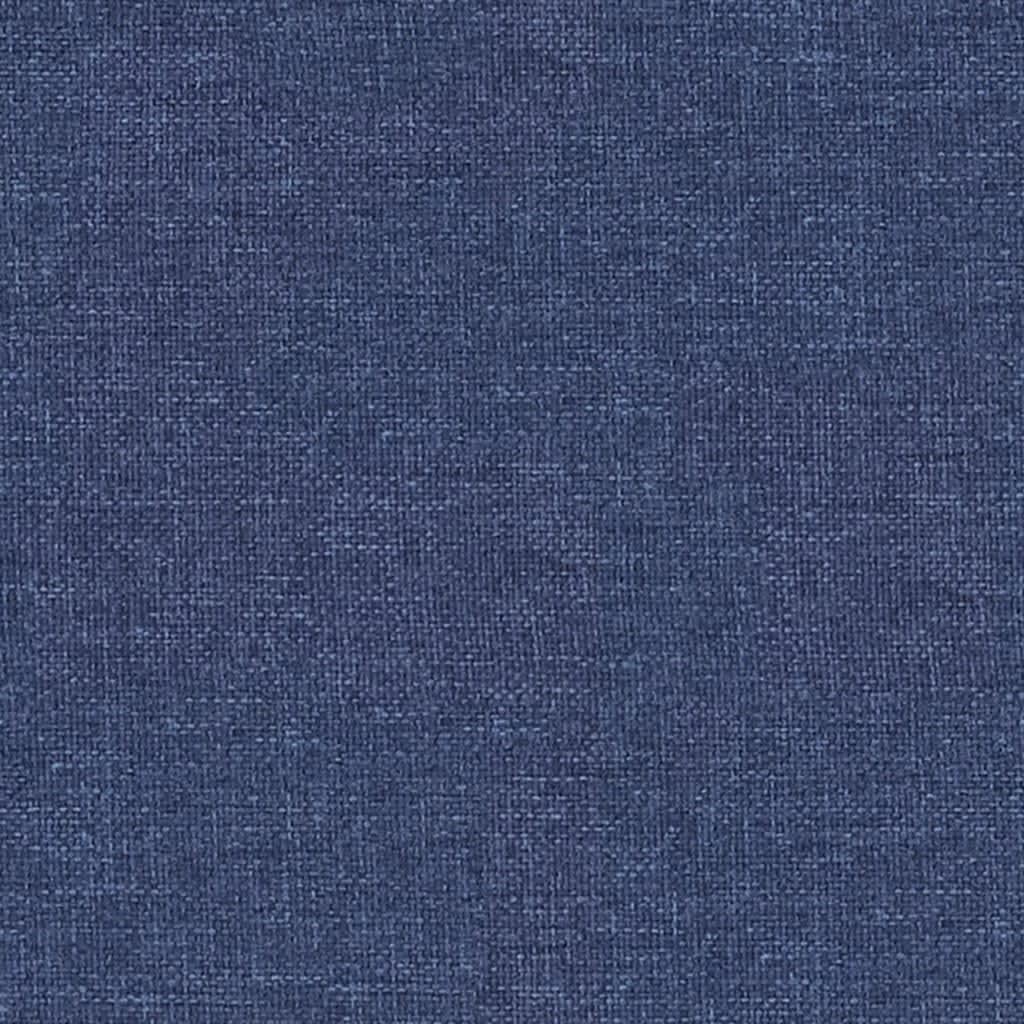 Rocking chair, blue, fabric