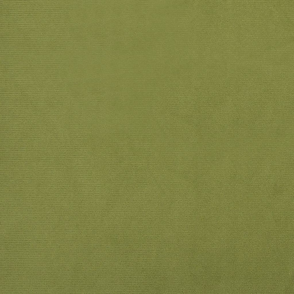 Pakoja, šviesiai žalios spalvos, 45x29,5x35cm, aksomas