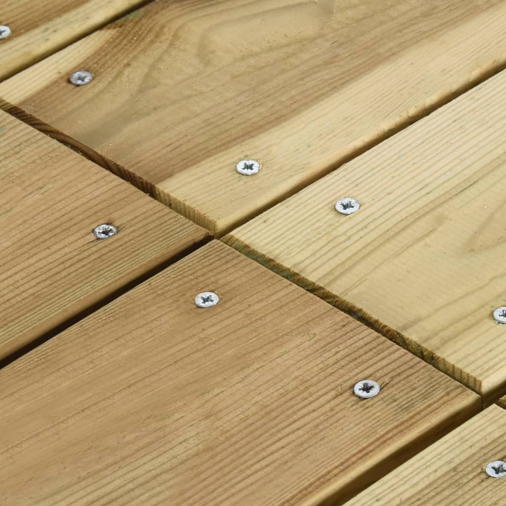 Garden table, 220x74x75cm, impregnated pine wood