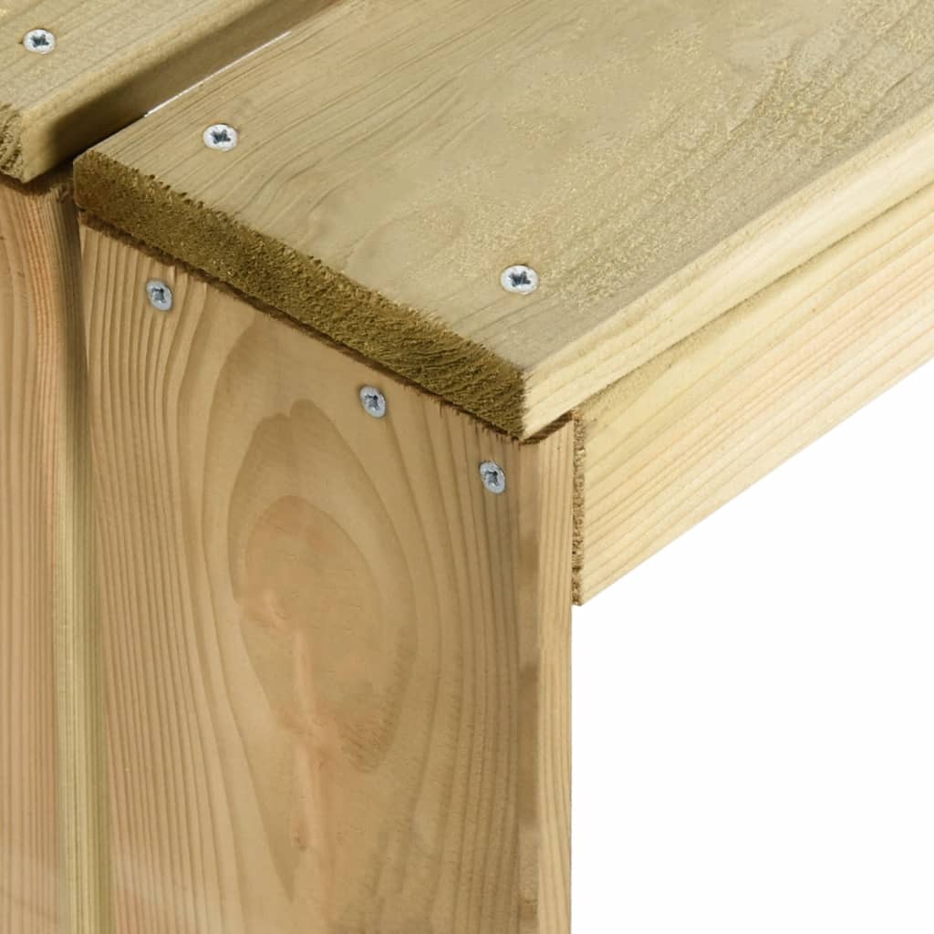 Bar table, 100x60x110cm, impregnated pine wood