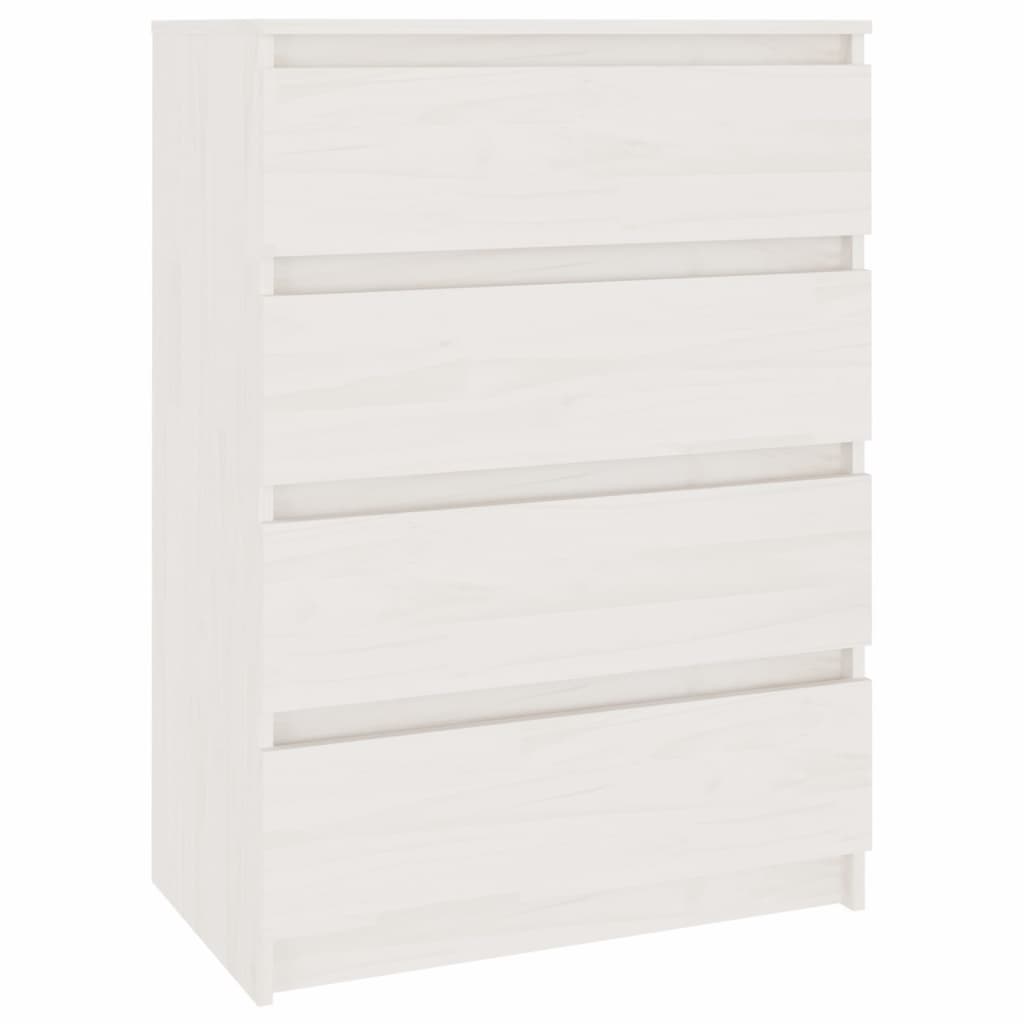 Sideboards, 3 pcs., white, solid pine wood