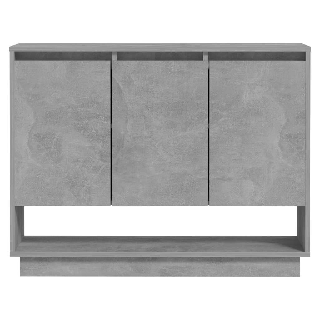 Sideboard, concrete grey, 97x31x75cm, particle board