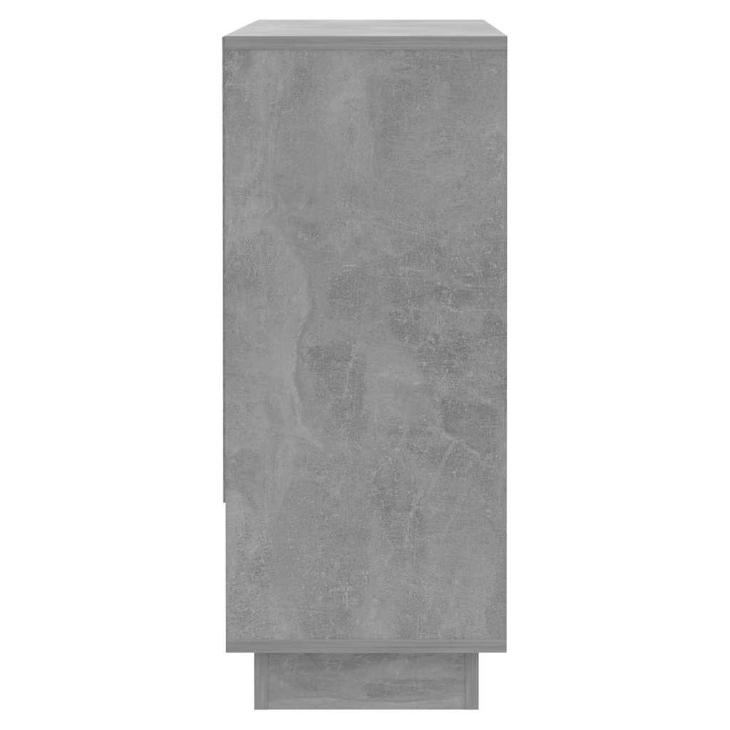 Sideboard, concrete grey, 97x31x75cm, particle board
