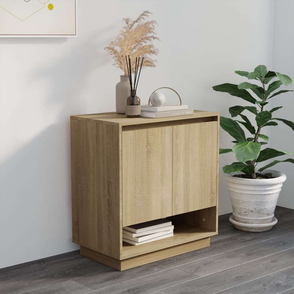 Side cabinet, Sonoma oak, 70x41x75cm, engineered wood