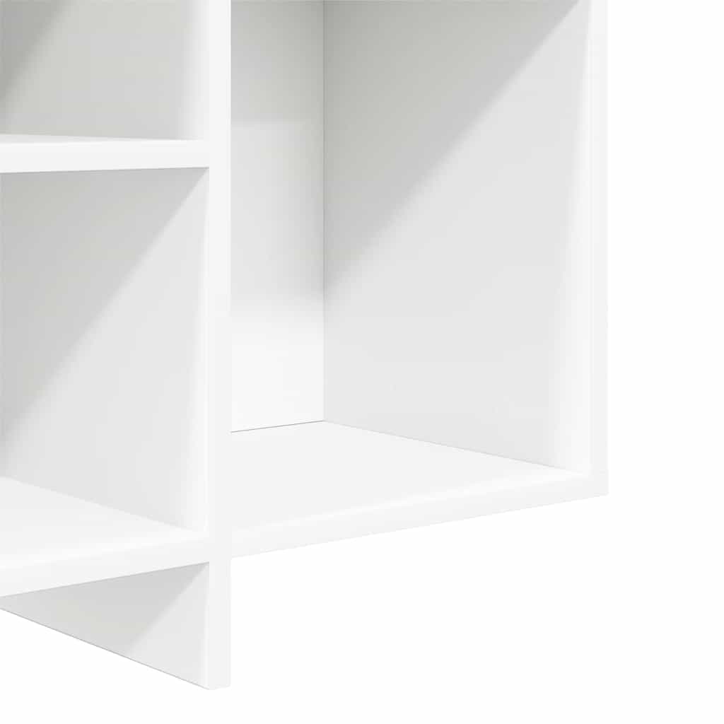 Sānu skapītis, balts, 120x30x75cm, apstrādāts koks