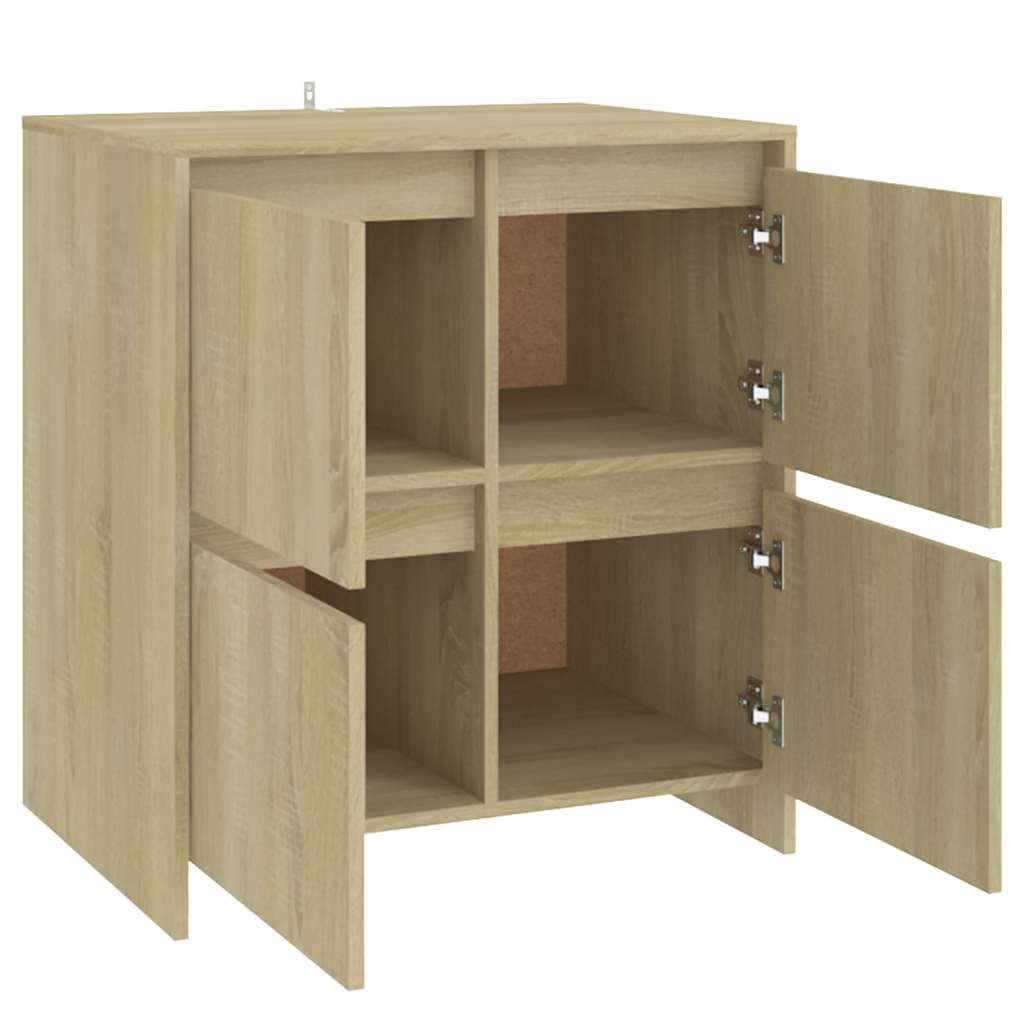 Side cabinet, Sonoma oak, 70x41x75 cm, engineered wood