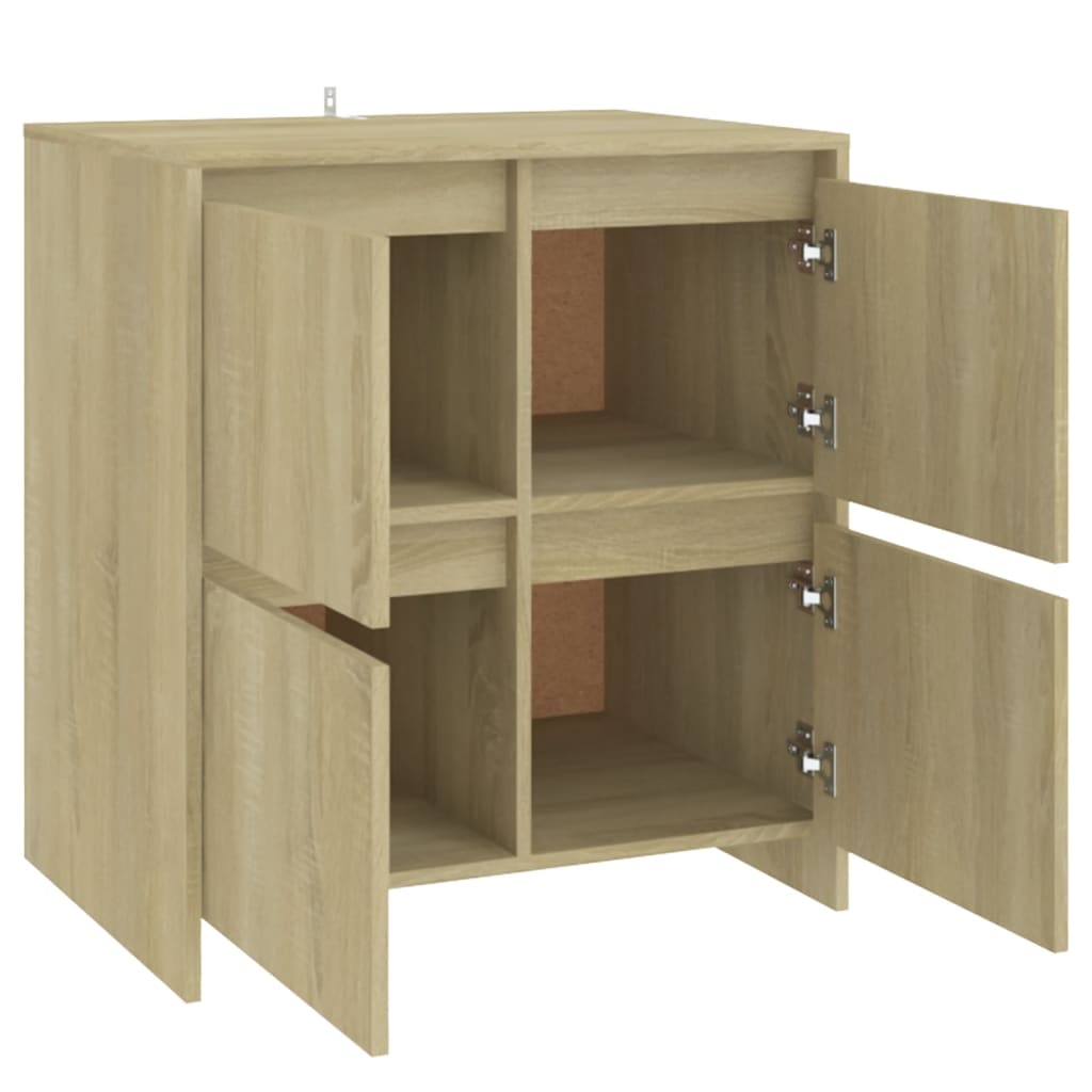 Side cabinet, Sonoma oak, 70x41x75 cm, engineered wood
