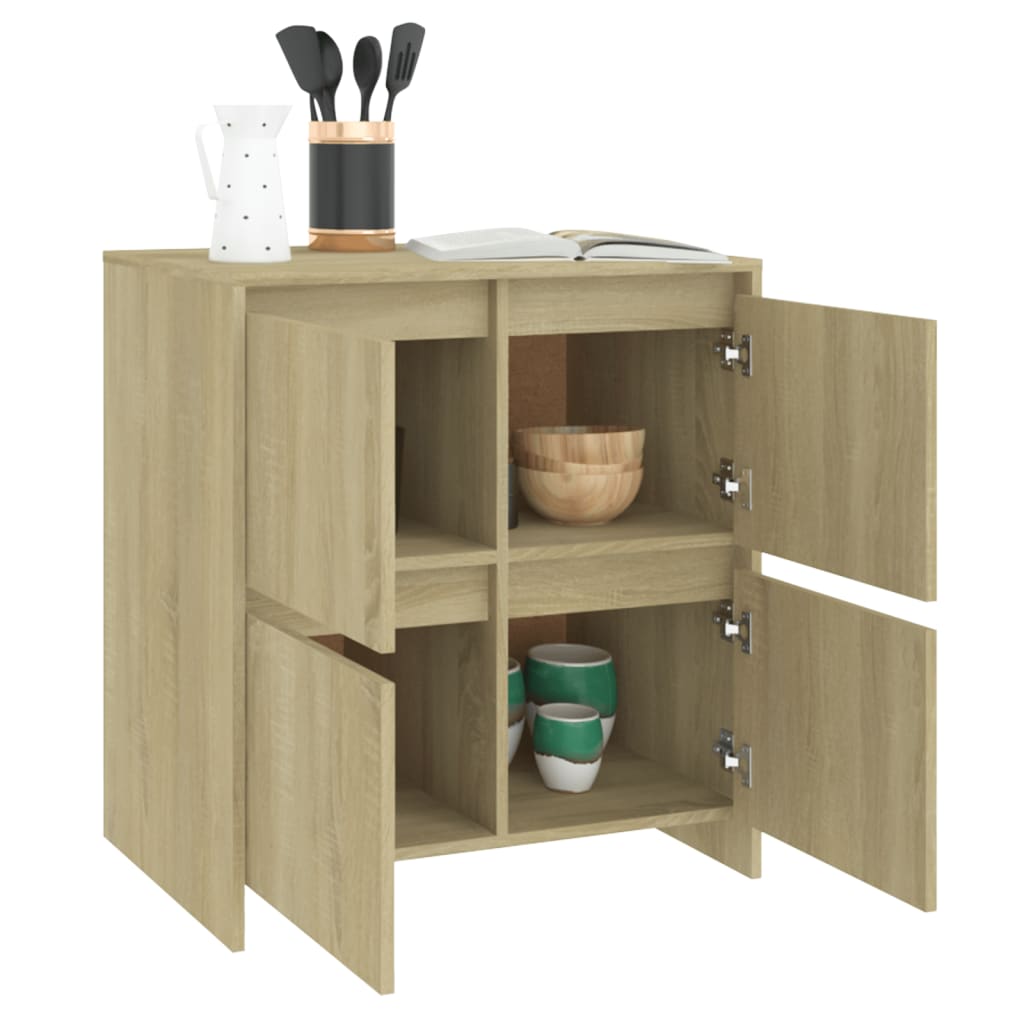 Side cabinet, Sonoma oak, 70x41x75 cm, engineered wood