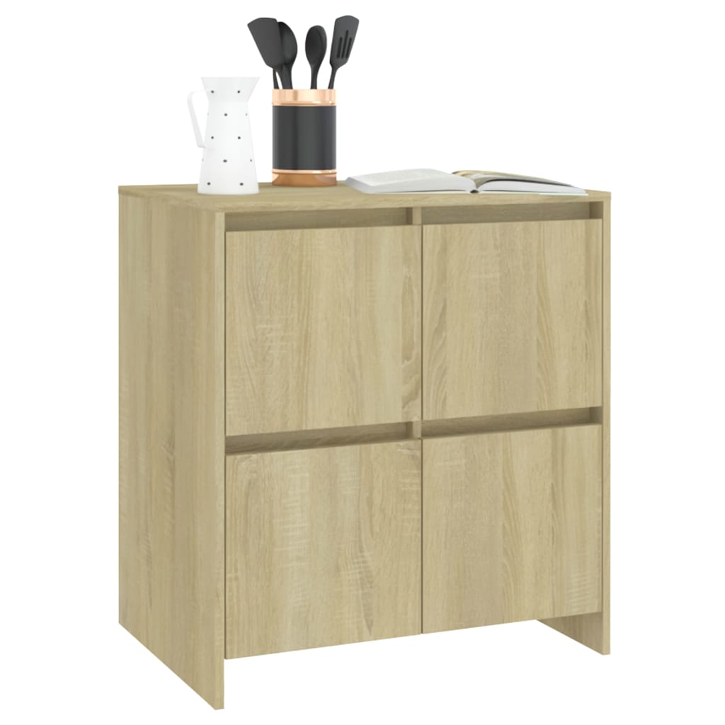 Side cabinet, Sonoma oak, 70x41x75 cm, engineered wood