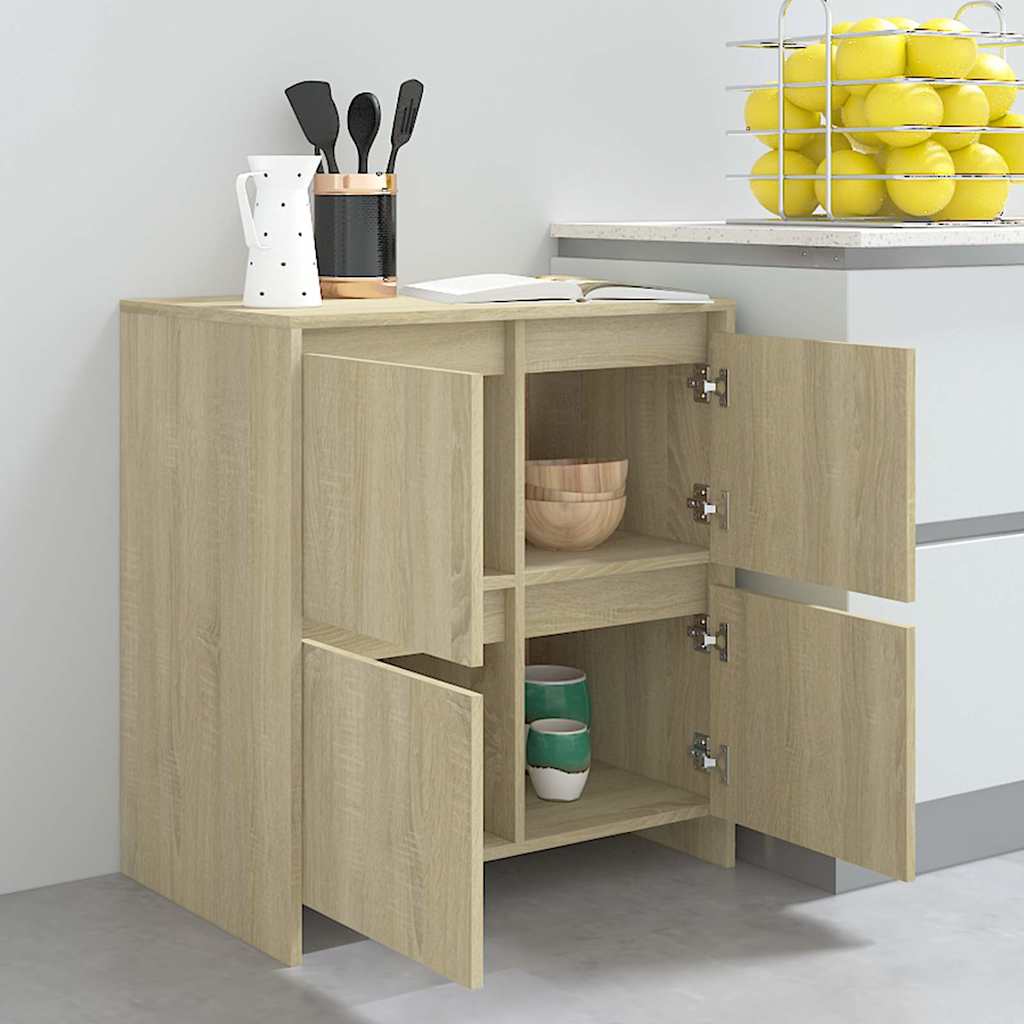 Side cabinet, Sonoma oak, 70x41x75 cm, engineered wood