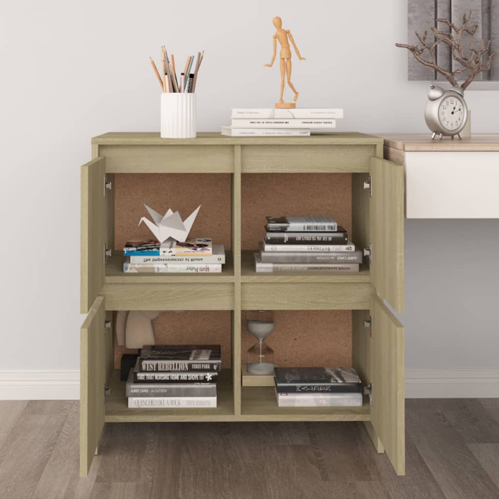 Side cabinet, Sonoma oak, 70x41x75 cm, engineered wood