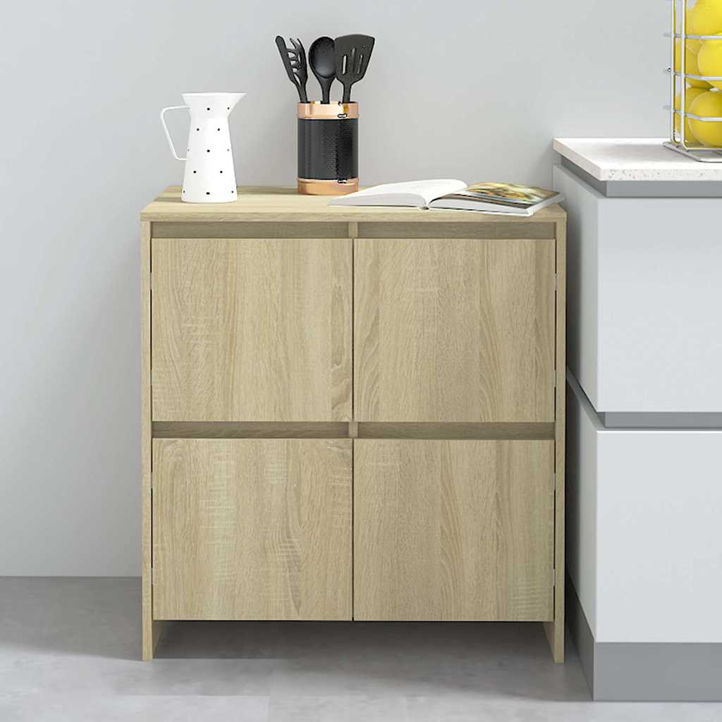 Side cabinet, Sonoma oak, 70x41x75 cm, engineered wood